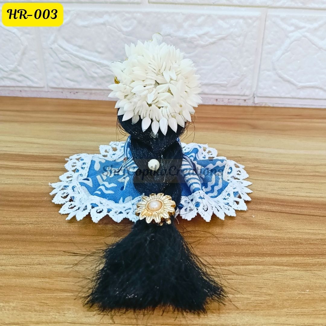 Designer Hair Wig Chhoti for Radha Rani Ji | Size- 2 Number | HR003