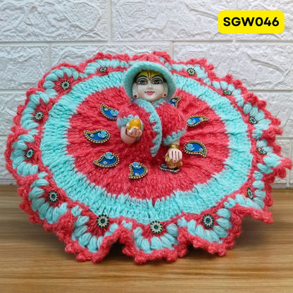 Premium Woolen Dress for Laddu Gopal Ji | SGW046 ( 5, 6 number )