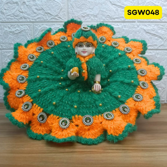 Premium Woolen Dress for Laddu Gopal Ji | SGW048 ( 7 number )