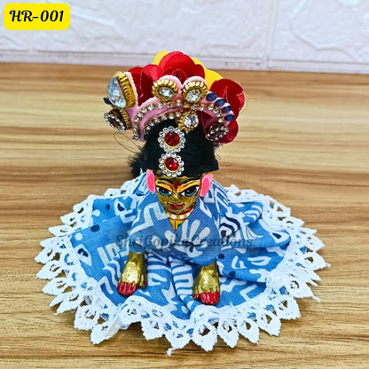 Designer Open Hair Wig for Radha  Rani Ji | Size- 1, 3 Number | HR001