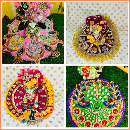 Combo: Laddu Gopal Poshak Fancy Wear