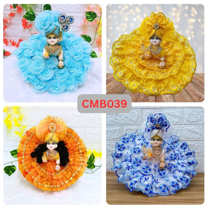 Laddu Gopal Fancy Poshak Collection (Pack of 4) || CMB039