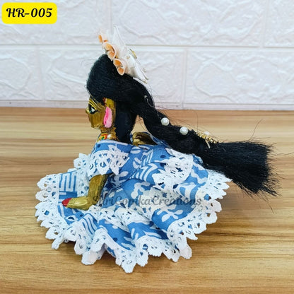 Designer Hair Wig Chhoti for Radha Rani Ji  | Size- 2 Number | HR005