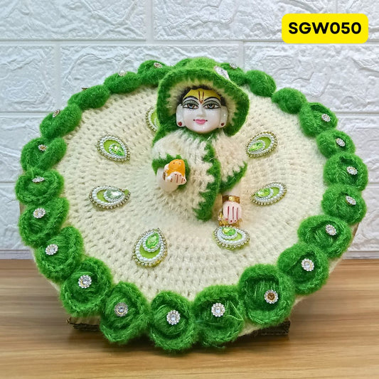 Premium Woolen Dress for Laddu Gopal Ji | SGW050 ( 6 number )