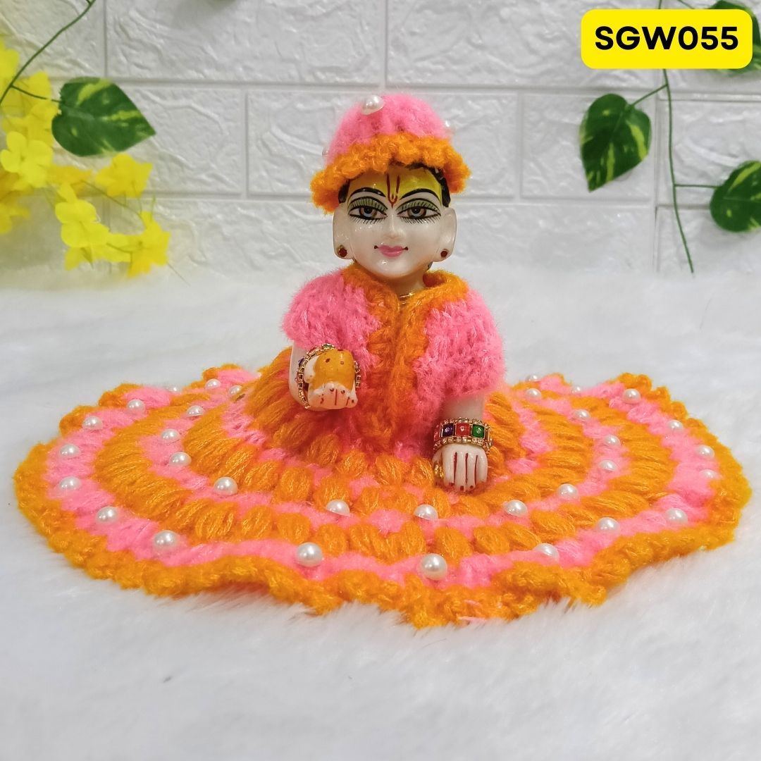 Premium Woolen Dress for Laddu Gopal Ji | SGW055