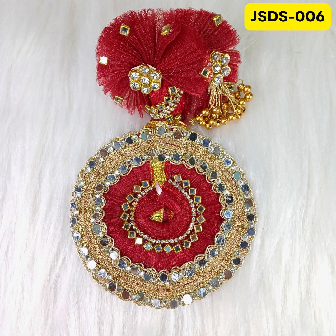Janmashtami Special Marron Laddu Gopal Poshak for Small Sizes (0-3)| JSDS006