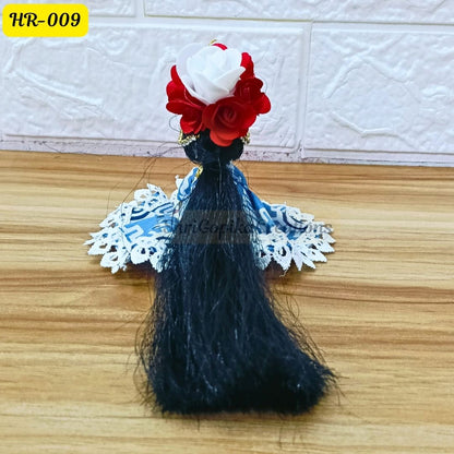 Designer Open Hair Wig for Radha  Rani Ji | Size- 2, 4 Number | HR009