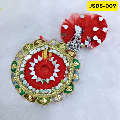 Janmashtami Special Red Laddu Gopal Poshak for Small Sizes (0-3)| JSDS009