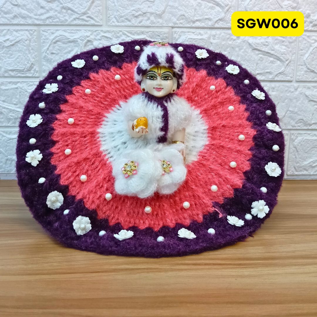 Premium Woolen Dress for Laddu Gopal Ji | SGW006