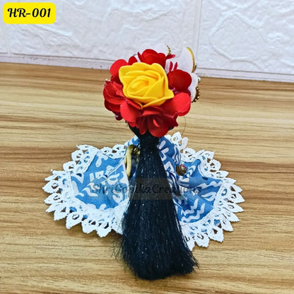 Designer Open Hair Wig for Radha  Rani Ji | Size- 1, 3 Number | HR001