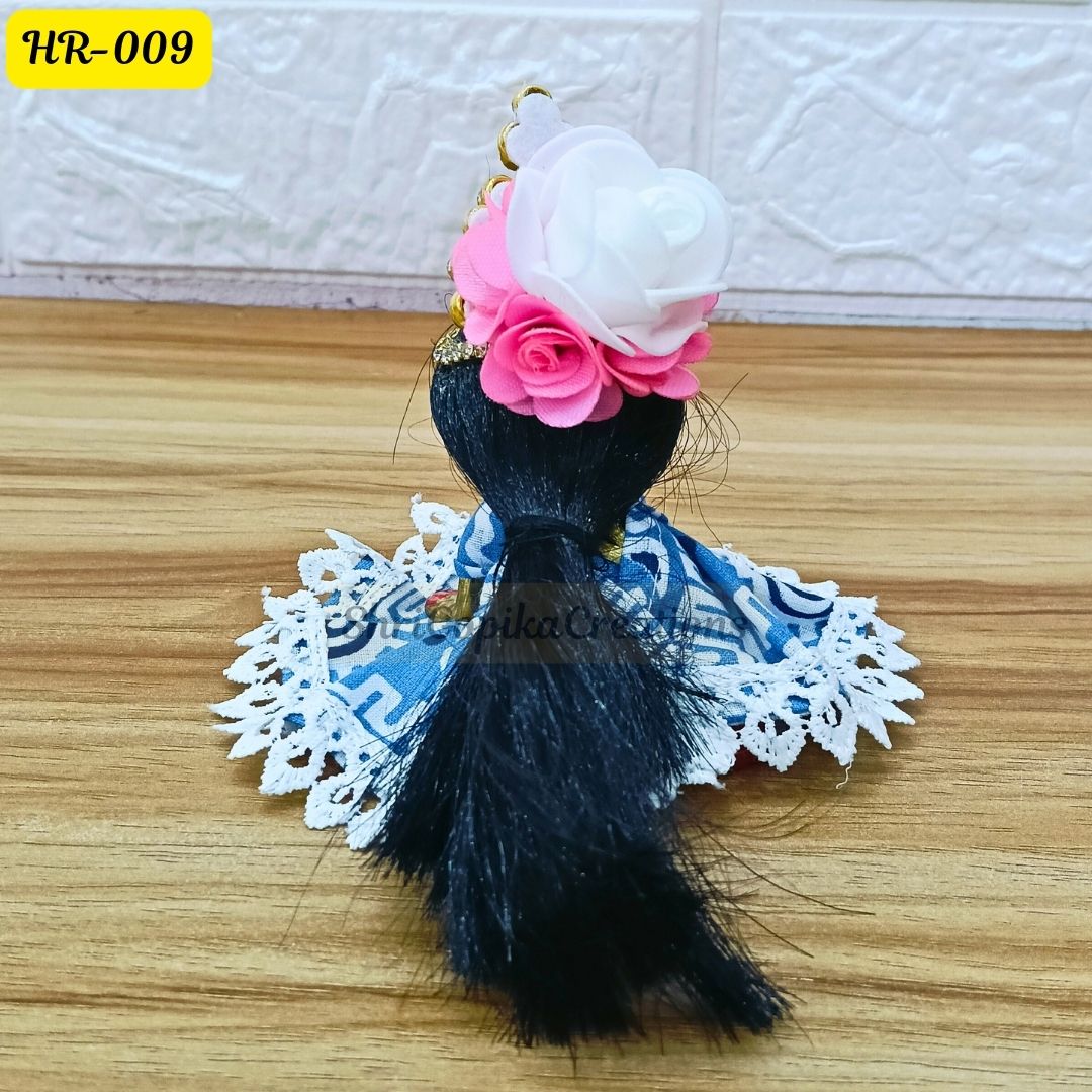 Designer Open Hair Wig for Radha  Rani Ji | Size- 2, 4 Number | HR009