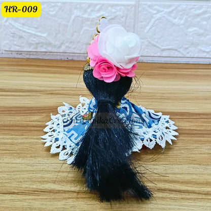 Designer Open Hair Wig for Radha  Rani Ji | Size- 2, 4 Number | HR009