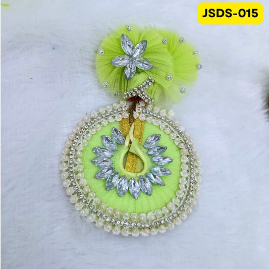 Janmashtami Special Parrot Green Laddu Gopal Poshak for Small Sizes (0-3)| JSDS015