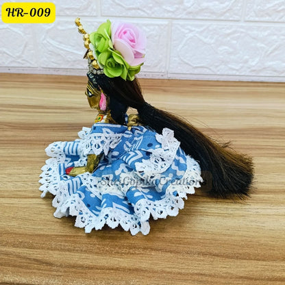Designer Open Hair Wig for Radha  Rani Ji | Size- 2, 4 Number | HR009