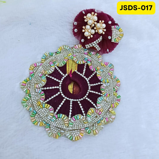 Janmashtami Special Maroon Laddu Gopal Poshak for Small Sizes (0-3)| JSDS017