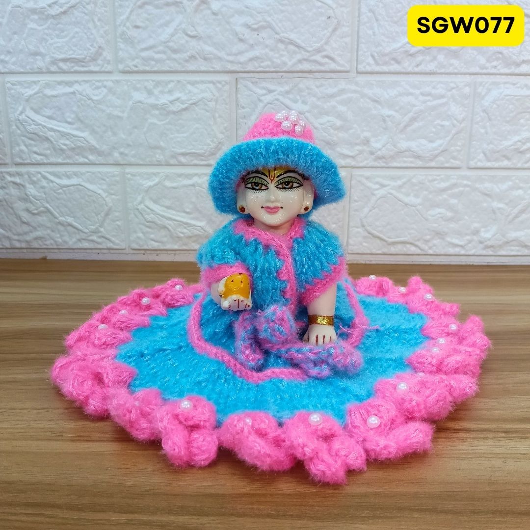 Premium Woolen Dress for Laddu Gopal Ji | SGW077