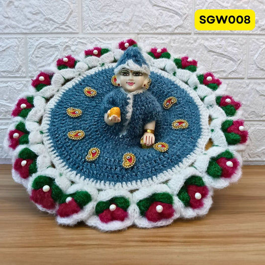 Premium Woolen Dress for Laddu Gopal Ji | SGW008 (size - 5, 6 )