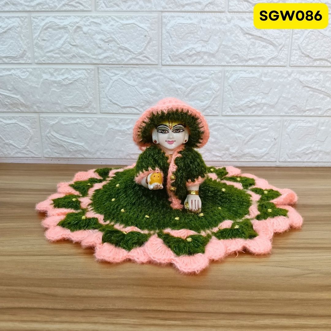 Premium Woolen Dress for Laddu Gopal Ji | SGW086