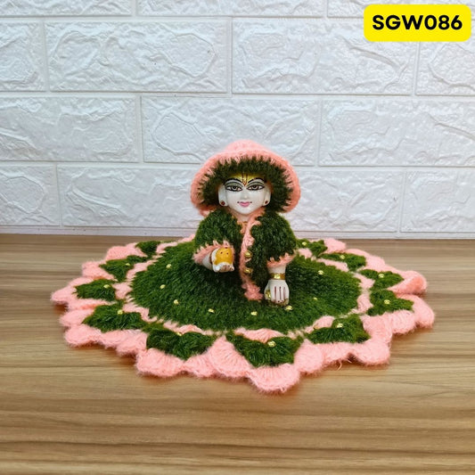 Premium Woolen Dress for Laddu Gopal Ji | SGW086