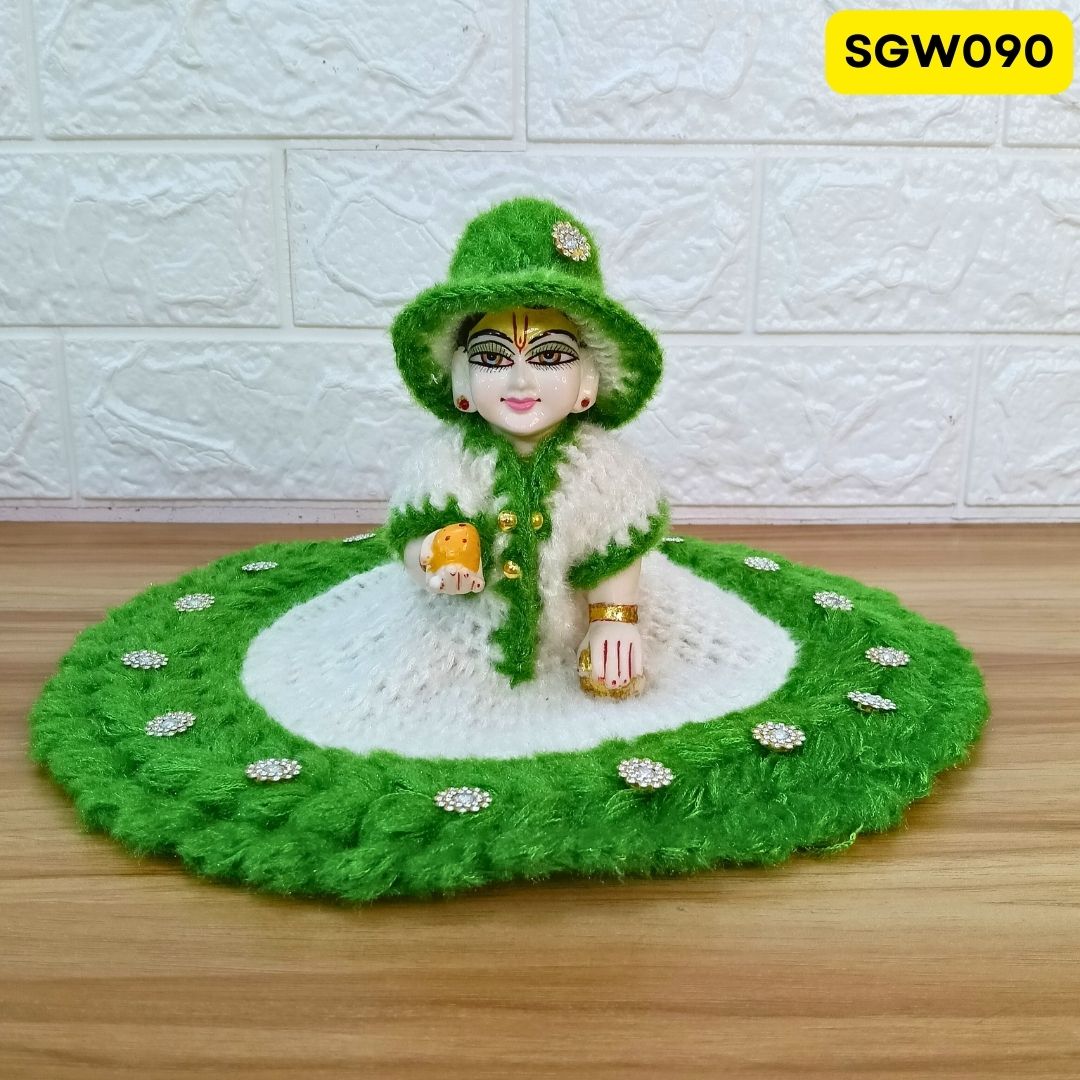 Premium Woolen Dress for Laddu Gopal Ji | SGW090