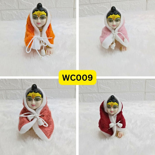 Laddu Gopal Dori Ponchu Pack of 4 (Random Color) | WC009