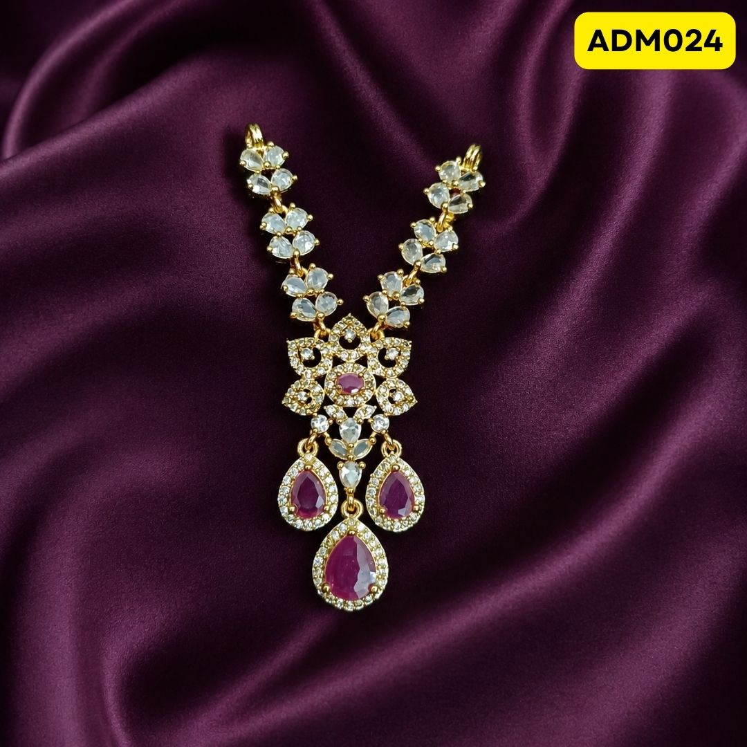 Premium AD Laddu Gopal Ji Necklace with Lotus Design| Size- ( 4, 5, 6 ) | ADM024