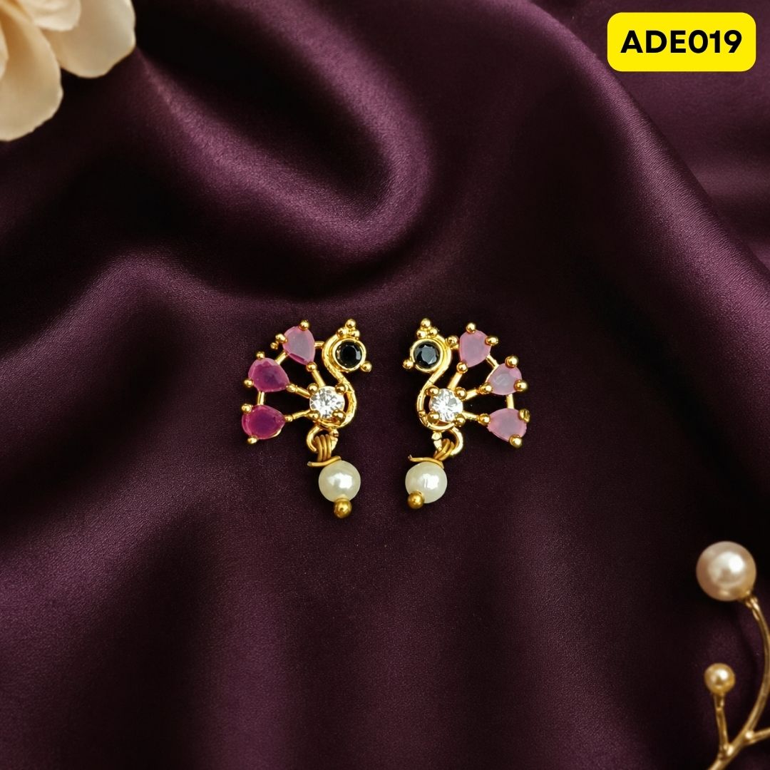 Premium AD Laddu Gopal Ji Earrings | Size-  6, 7, 8, 9 No. | ADE019