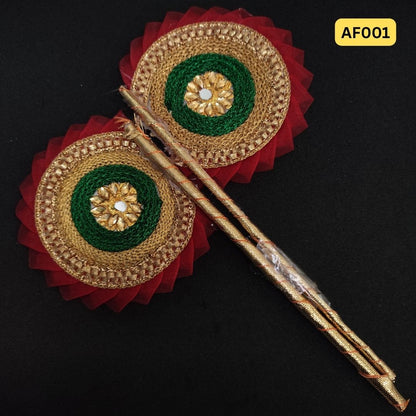 Handmade pankha for Laddu Gopal Ji- AF001