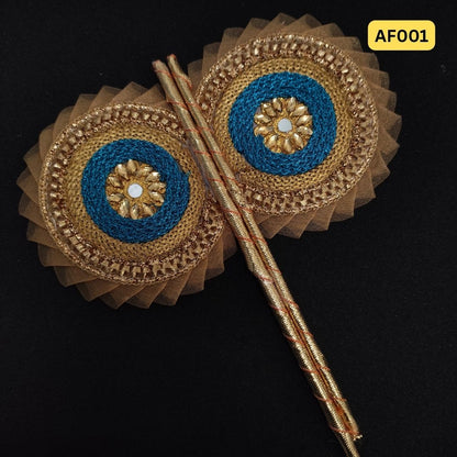 Handmade pankha for Laddu Gopal Ji- AF001