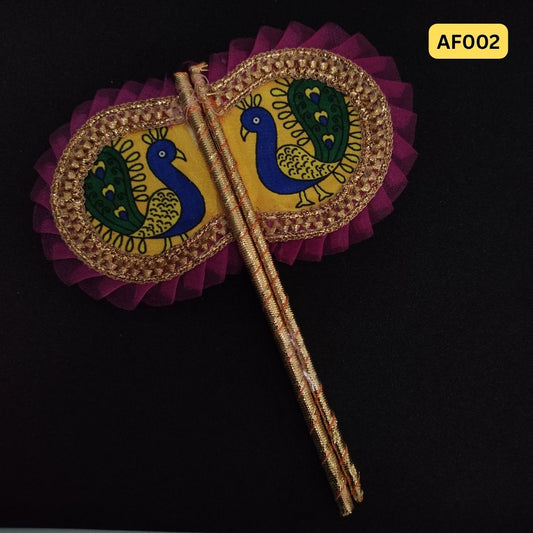 Handmade pankha for Laddu Gopal Ji- AF002