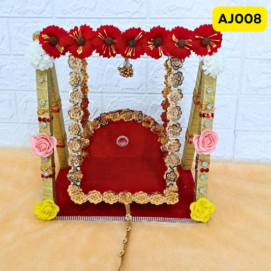 Laddu Gopal Ji Jhula (14 Inch X11 Inch)-AJ008