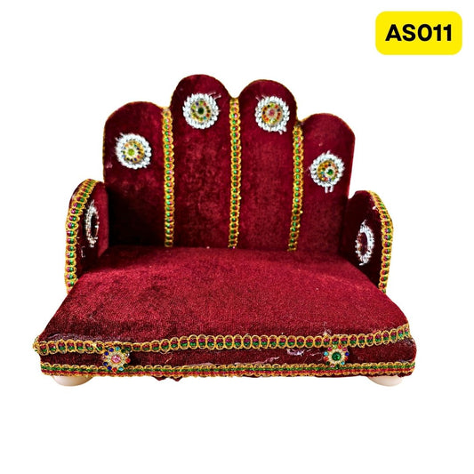 Singhasan for laddu gopal ji ( 8.3 Inch X 5.5 Inch ) - AS011