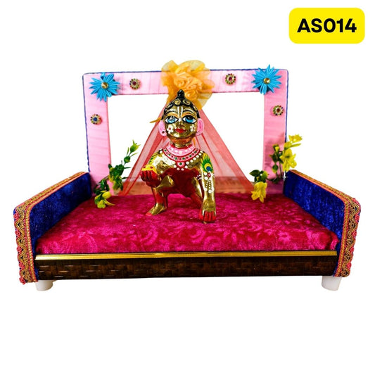 Singhasan for laddu gopal ji (11 Inch X 7.5 Inch) - AS0014