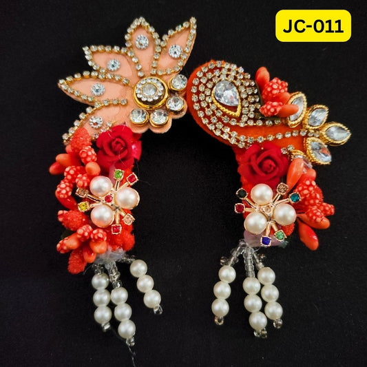 Multi Coloured Chandrika for Radha Rani – JC011