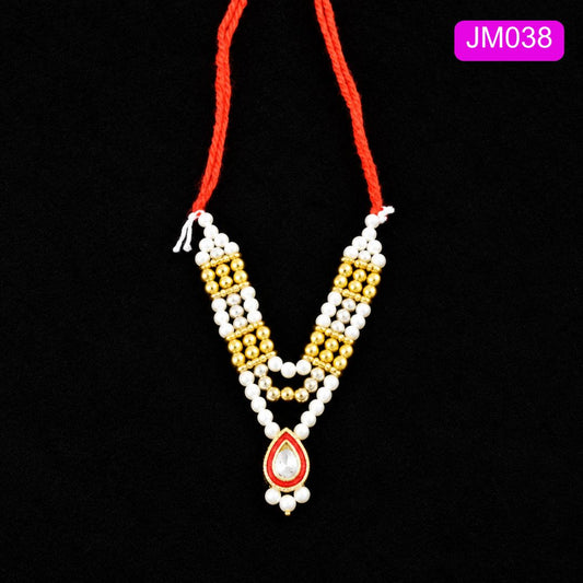 Beaded necklace for Laddu Gopal ( 2.5 INCH ) || JM038