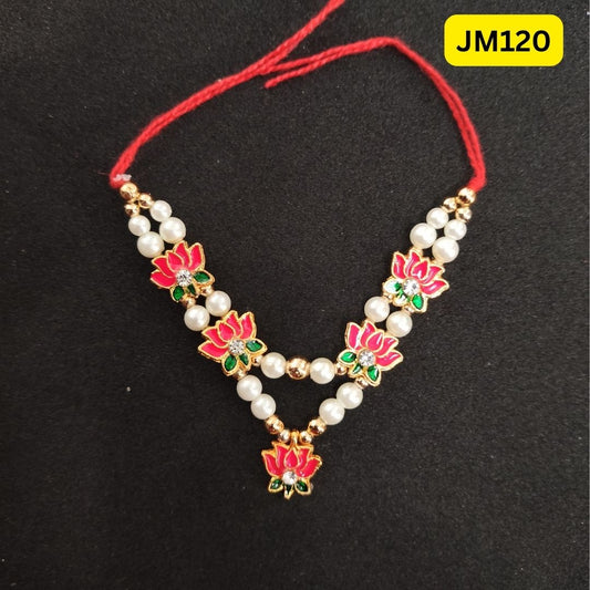 White Lotus Haar for Laddu Gopal (size- 5,6) || JM120