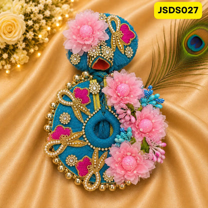 Rama Green Laddu Gopal Poshak for Small Sizes (0-3)| JSDS027