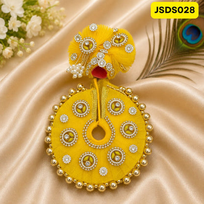 Yellow Laddu Gopal Poshak for Small Sizes (0-3)| JSDS028