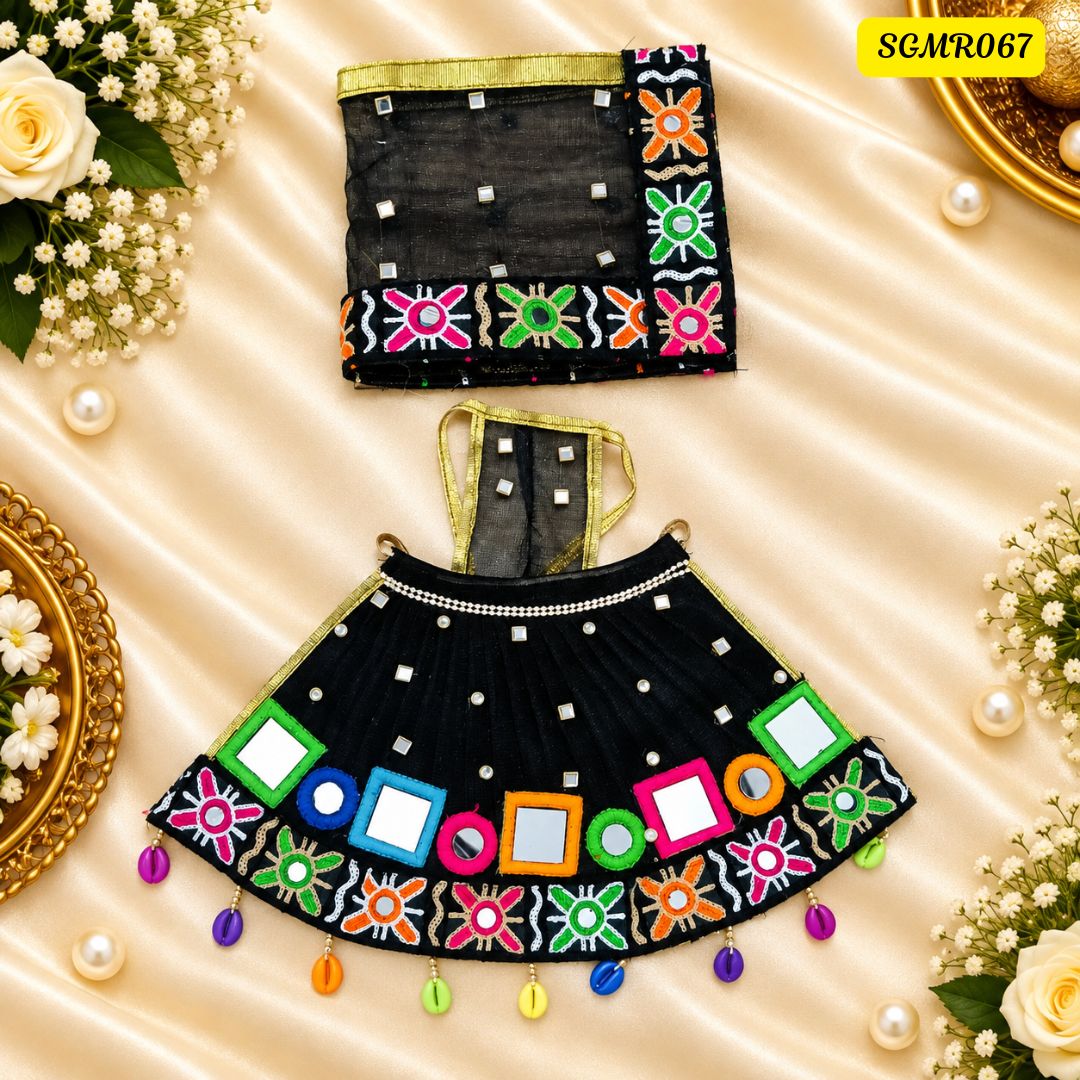 Garba Special Black Designer Mata Rani Poshak || SGMR067