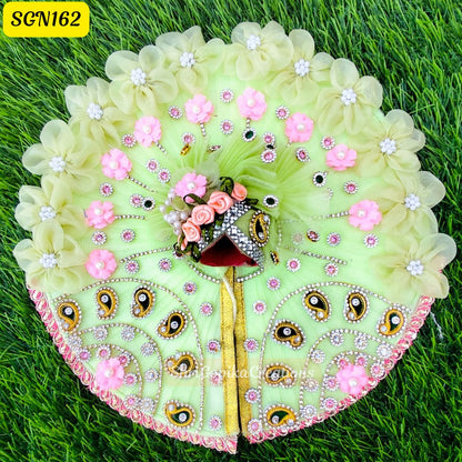 Green Laddu Gopal Poshak 