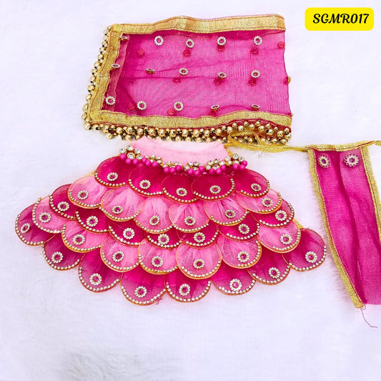 Rani Pink Designer Mata Rani Outfit  || SGMR017