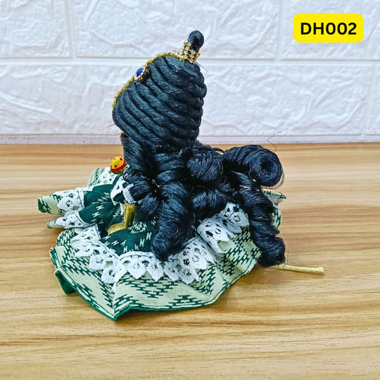 Designer Hair Wig for Laddu Gopal | size- 2, 4, 5, 6 number | DH002