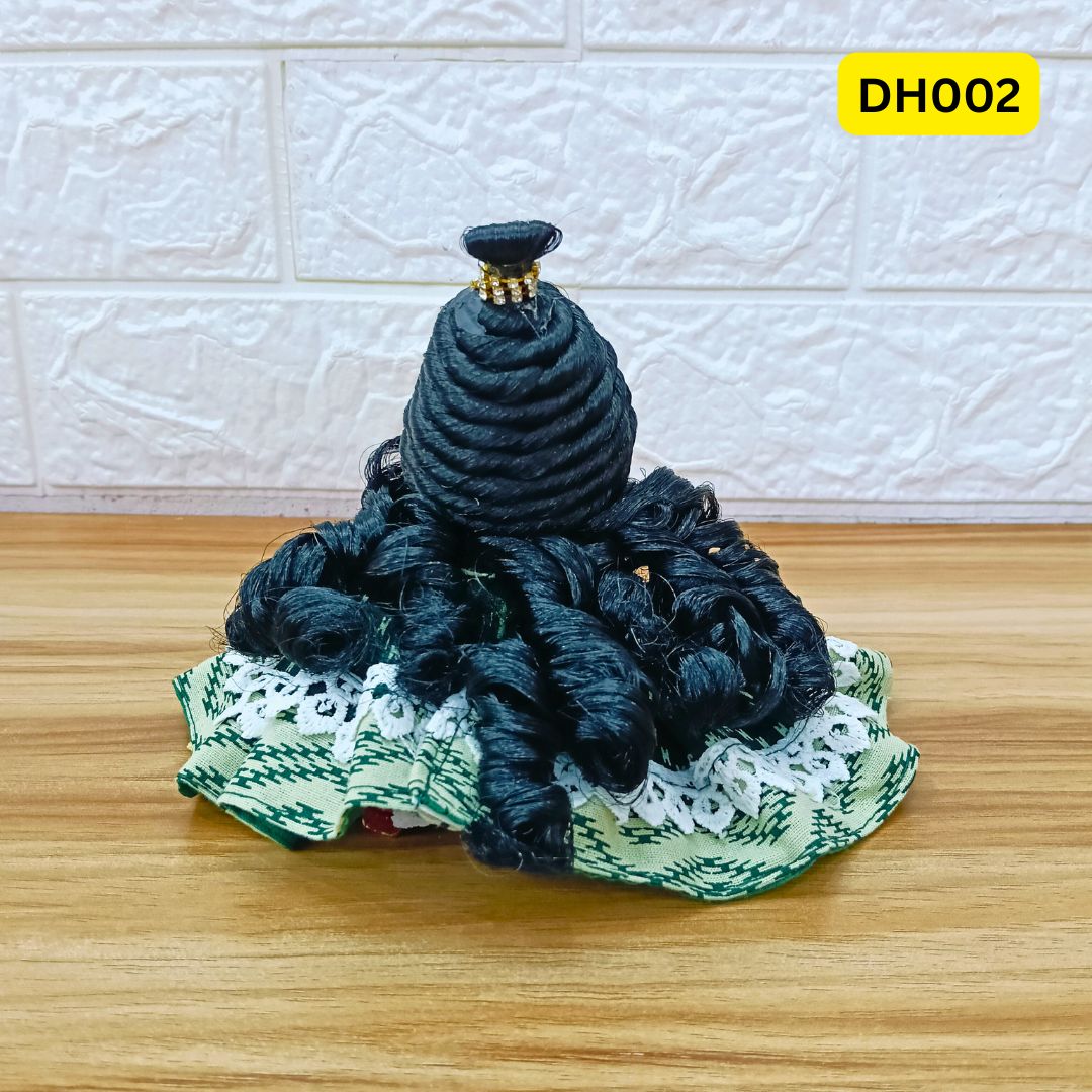 Designer Hair Wig for Laddu Gopal | size- 2, 4, 5, 6 number | DH002