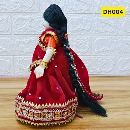 Designer Hair Wig Choti for Radha Rani ji | size- 2, 4, 6 number | DH004