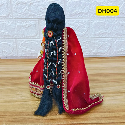Designer Hair Wig Choti for Radha Rani ji | size- 2, 4, 6 number | DH004