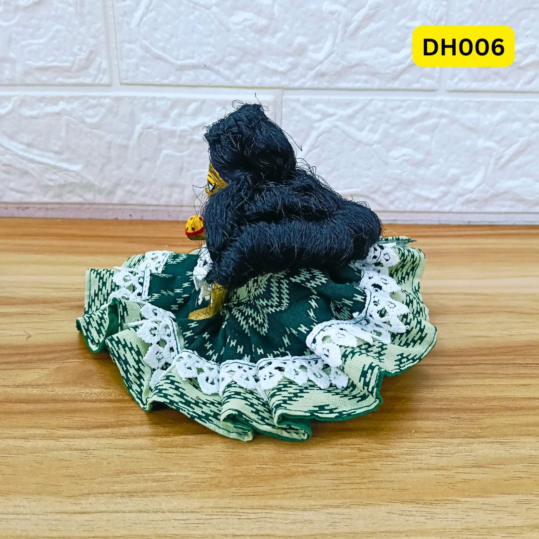 Designer Hair Wig for Laddu Gopal ji | size- 0, 2, 3, 4, 5, 6 Number | DH006