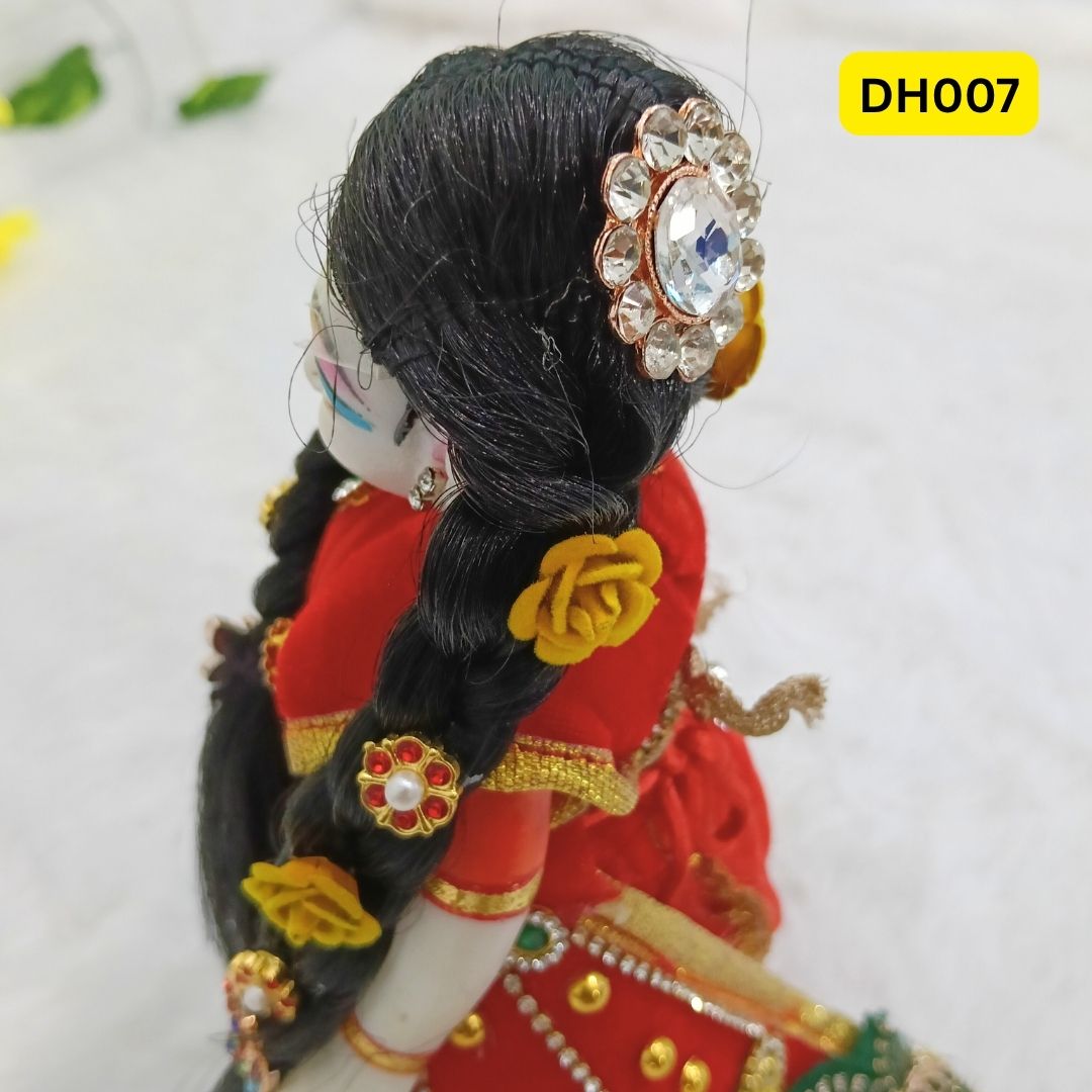 Designer Hair Wig Choti for Radha Ji- DH007