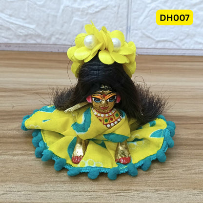 Designer Open Hair Wig for Radh Rani ji | size- 2 Number | DH007