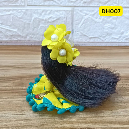 Designer Open Hair Wig for Radh Rani ji | size- 2 Number | DH007