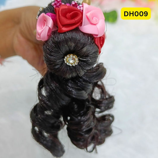 Designer Hair Wig for Laddu Gopal and Radha Krishna - DH009